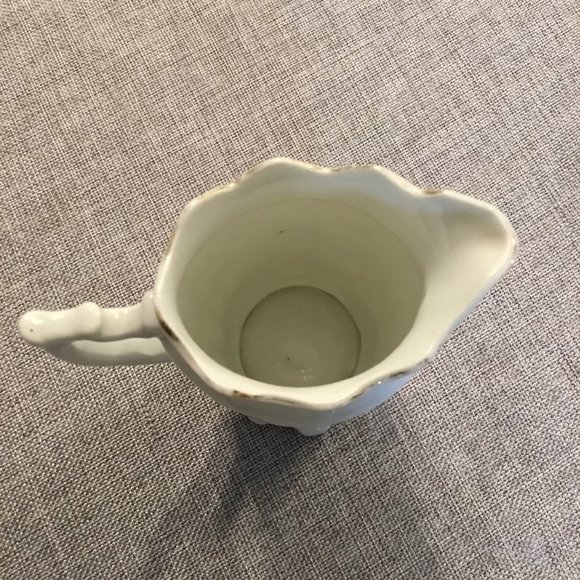 Vintage small white pitcher. - Picture 3 of 4